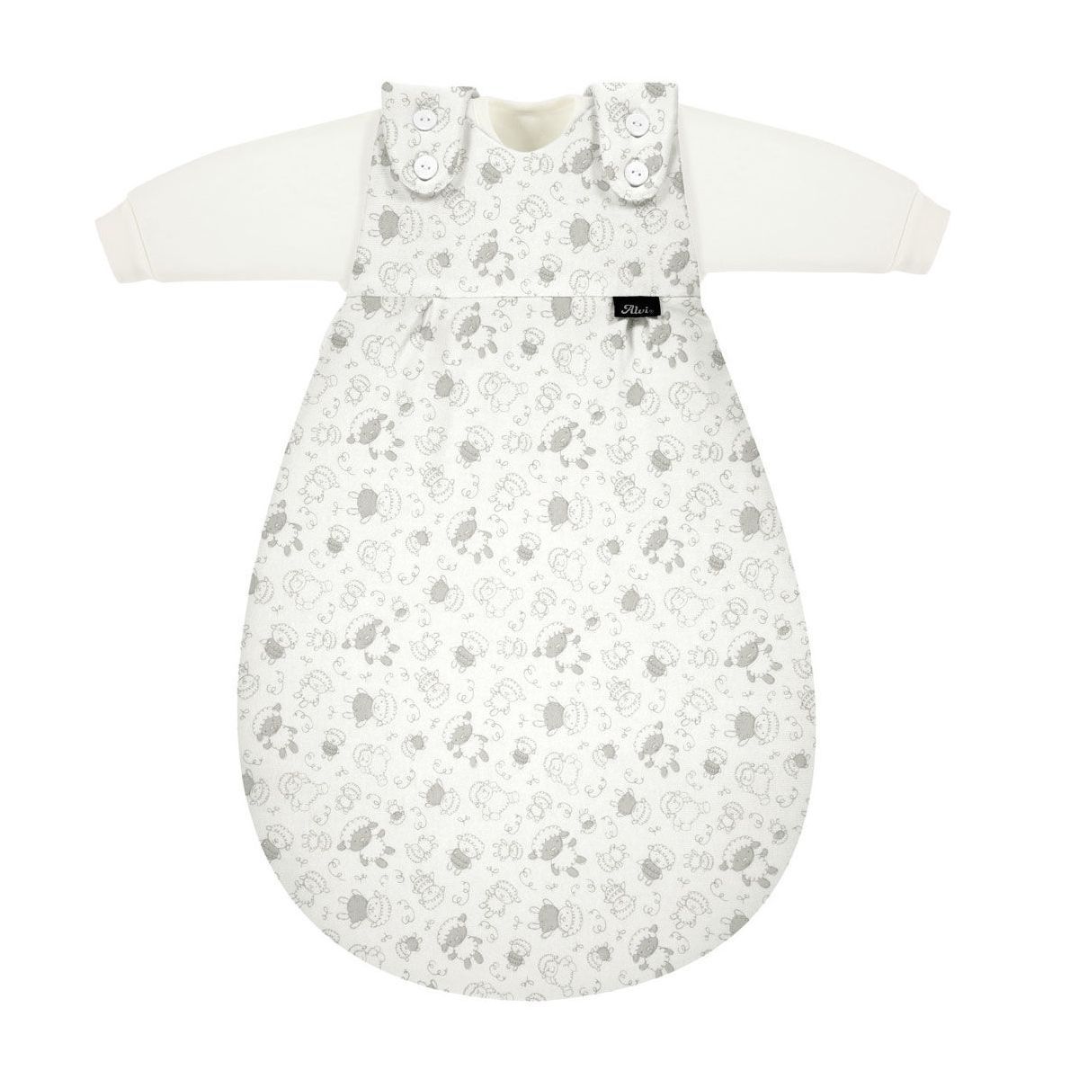 Alvi Baby Mäxchen Original Schäfchen 337-6 3-tlg. Schlafsack - Größe wählen