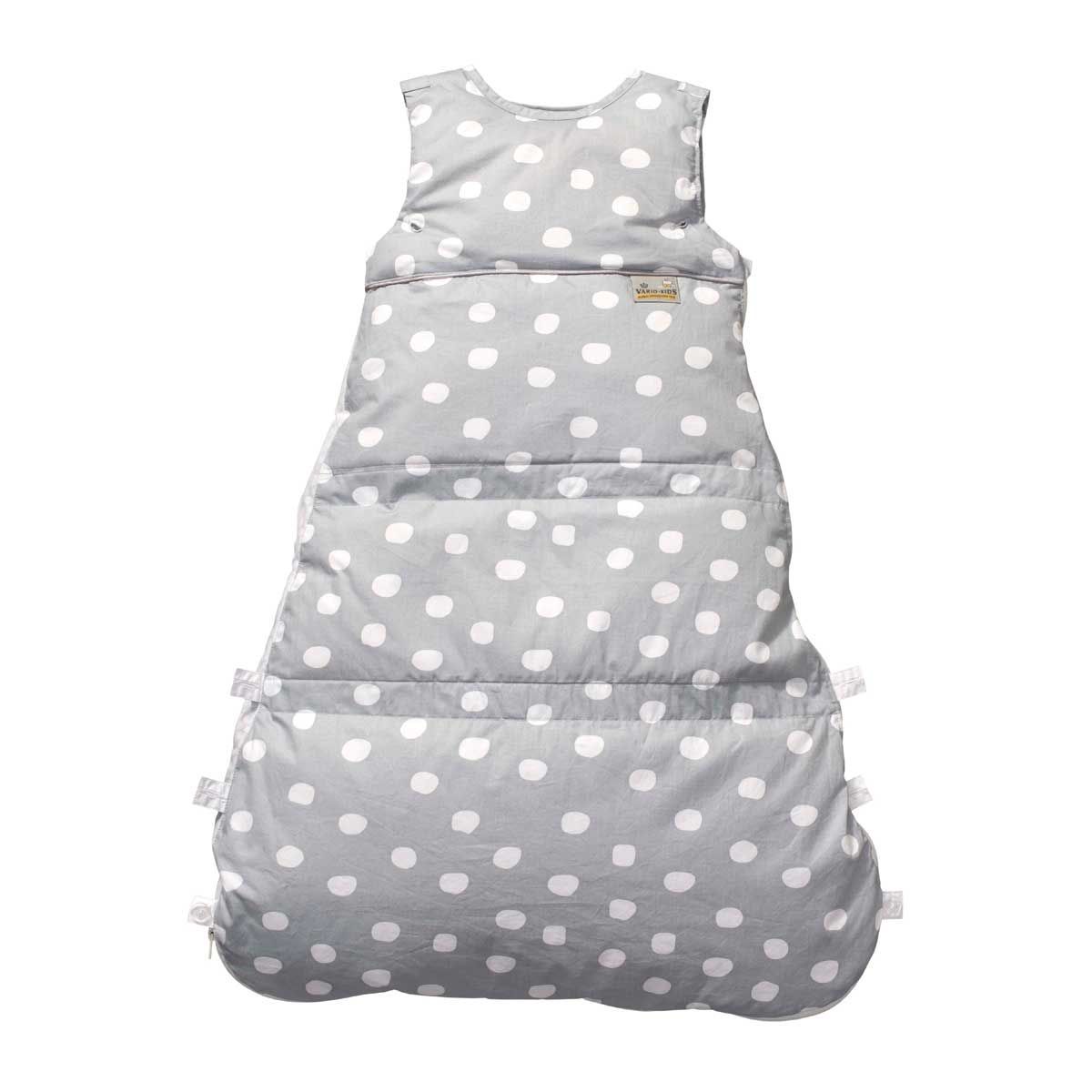 Artländer ARO Vario Baby Schlafsack Daune 80 cm (70-80 cm) Silber Flocken Creativ Line