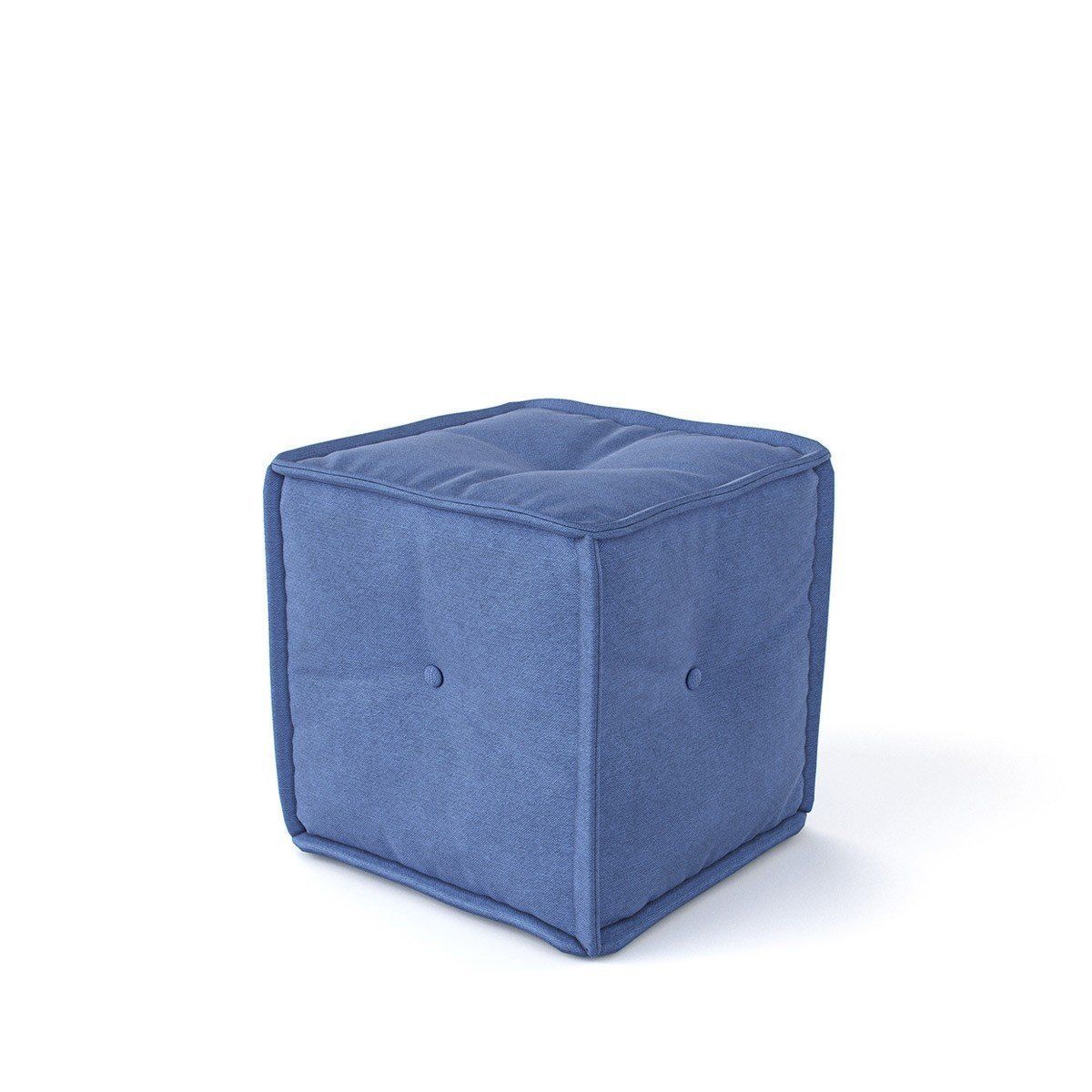 Nature Kid Sitzwürfel Modul blau mit anti-rutsch Unterboden