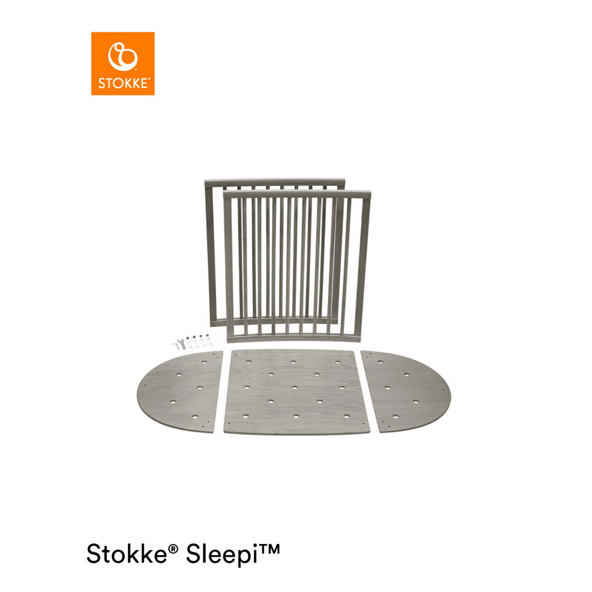 Stokke® Sleepi™ Bett Umbausatz V3 Hazy Grey