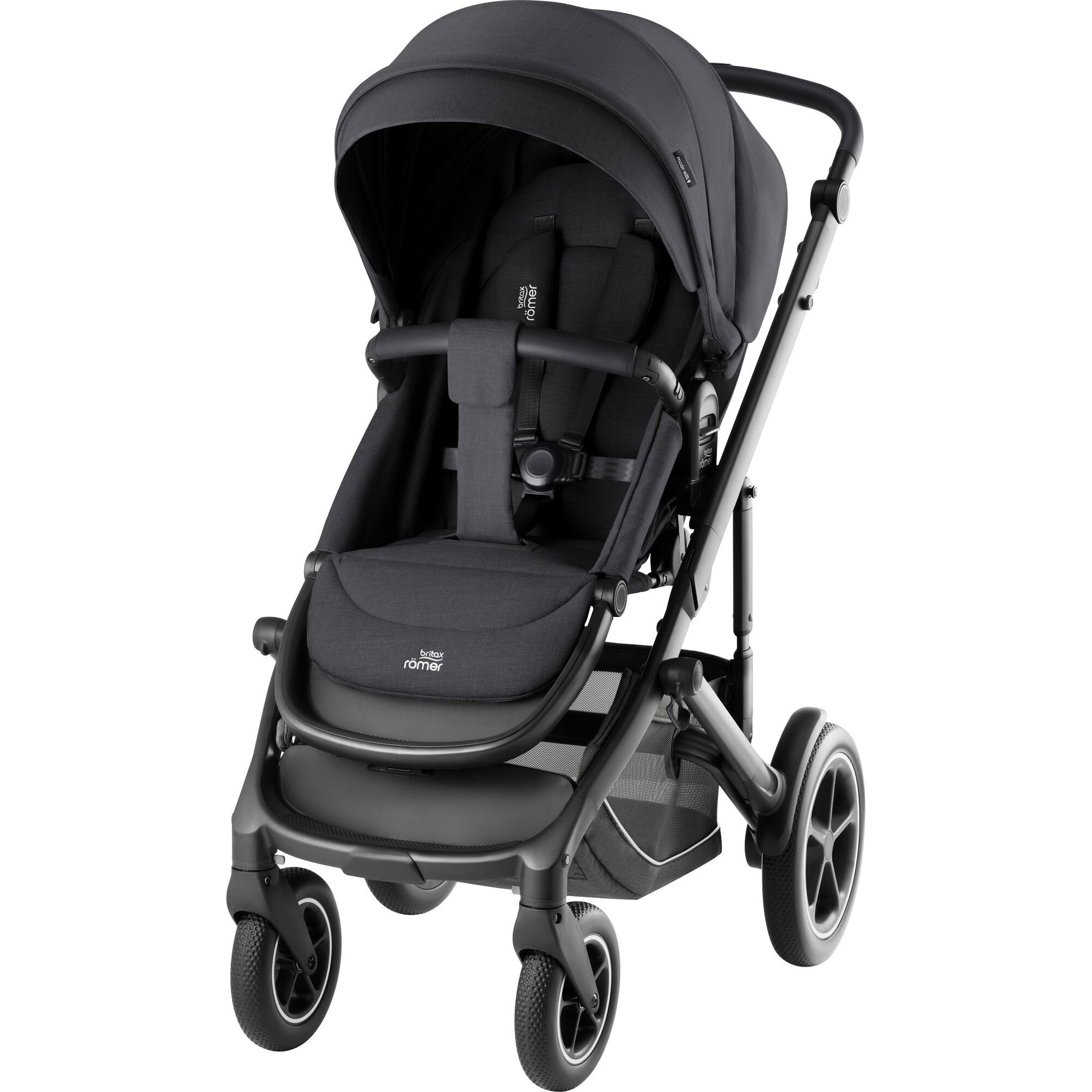 Britax SMILE 5Z Sportwagen Carbon Black - Style