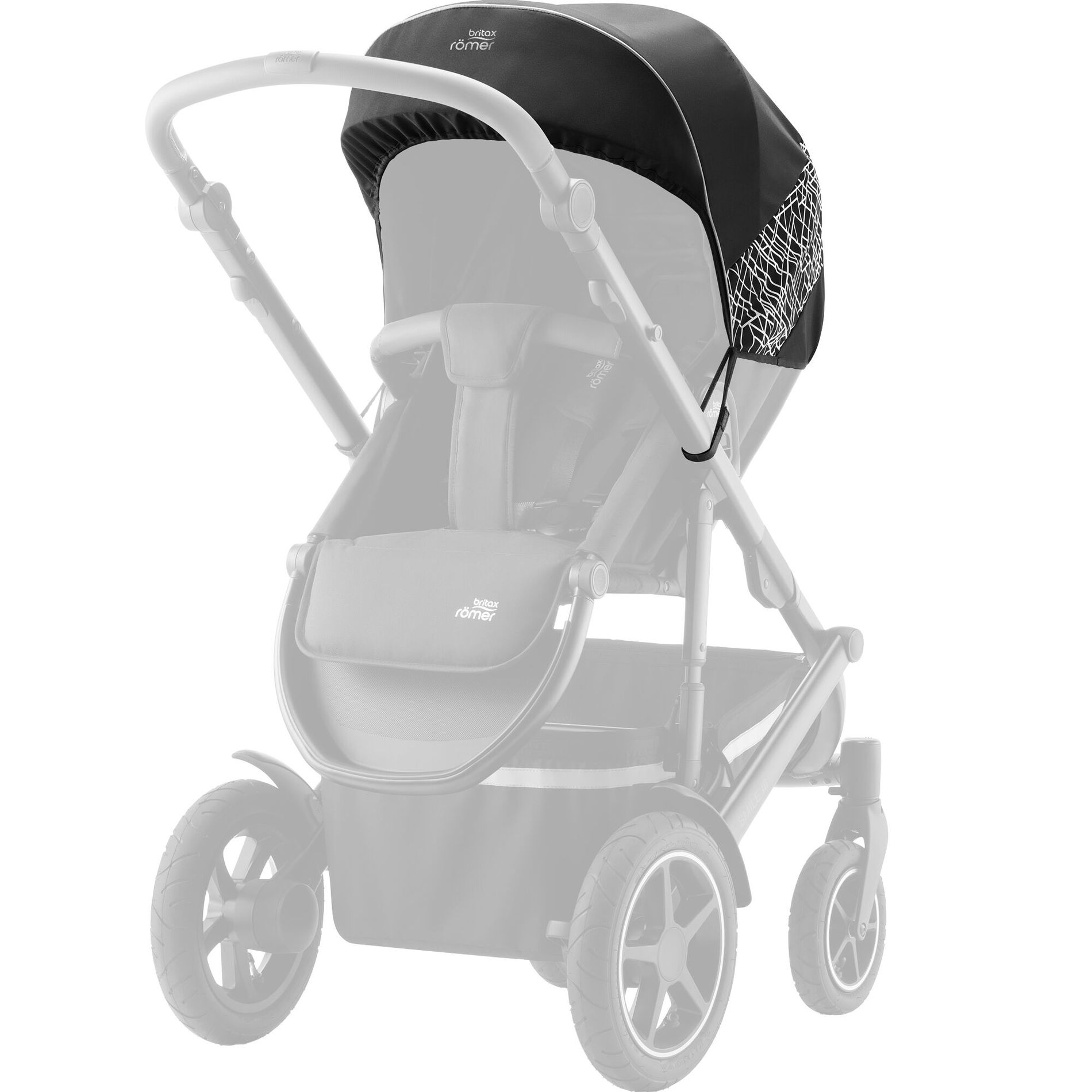 Britax SMILE Stay Safe Verdeck reflektierend