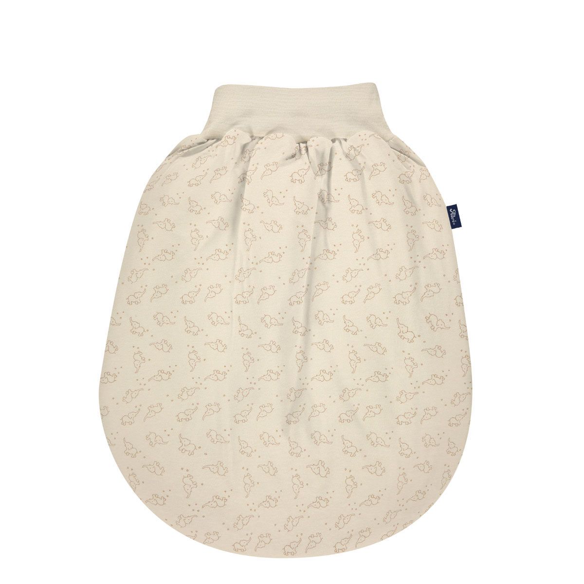 Alvi Schlupf-Mäxchen Thermo XL Bio-Baumwolle Starfant - für Babys von 0 bis 6 Monaten