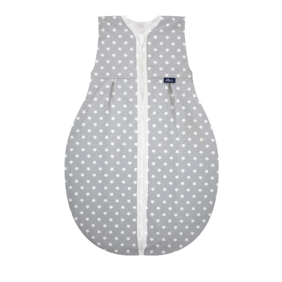 Alvi Kugelschlafsack Molton Stars Größe 70-130 cm wählbar