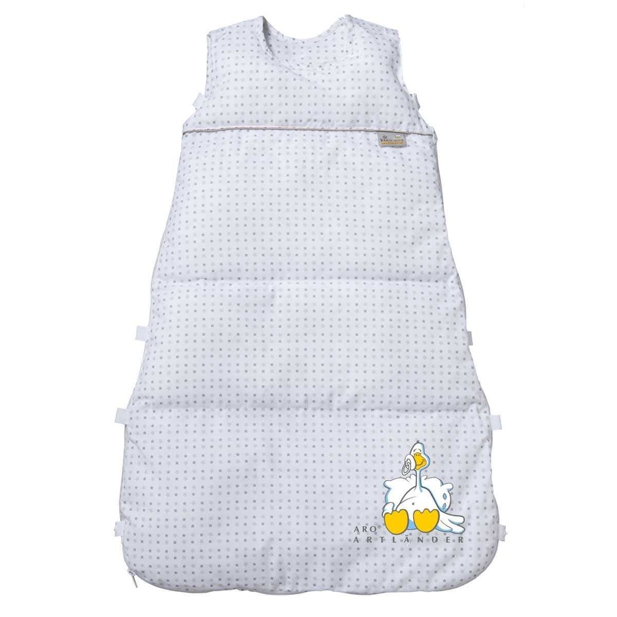 Artländer ARO Vario Baby Schlafsack Daune 80 cm (70-80 cm) Sternenhimel Creativ Line