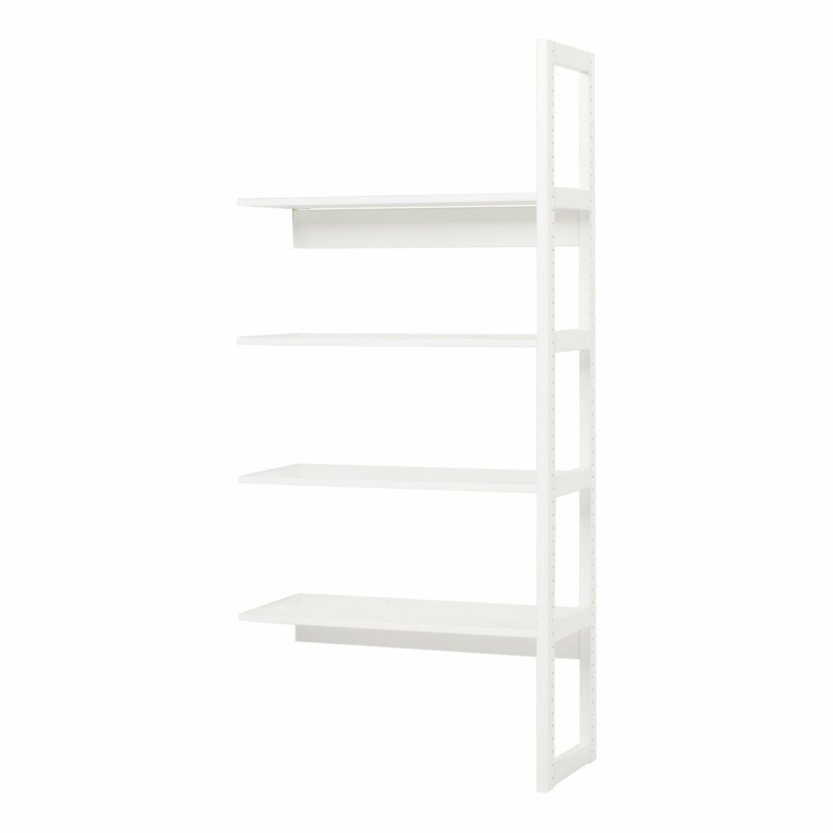 Hoppekids 1/2 teiliges Regal-Set weiß Anbau für Storey Regale