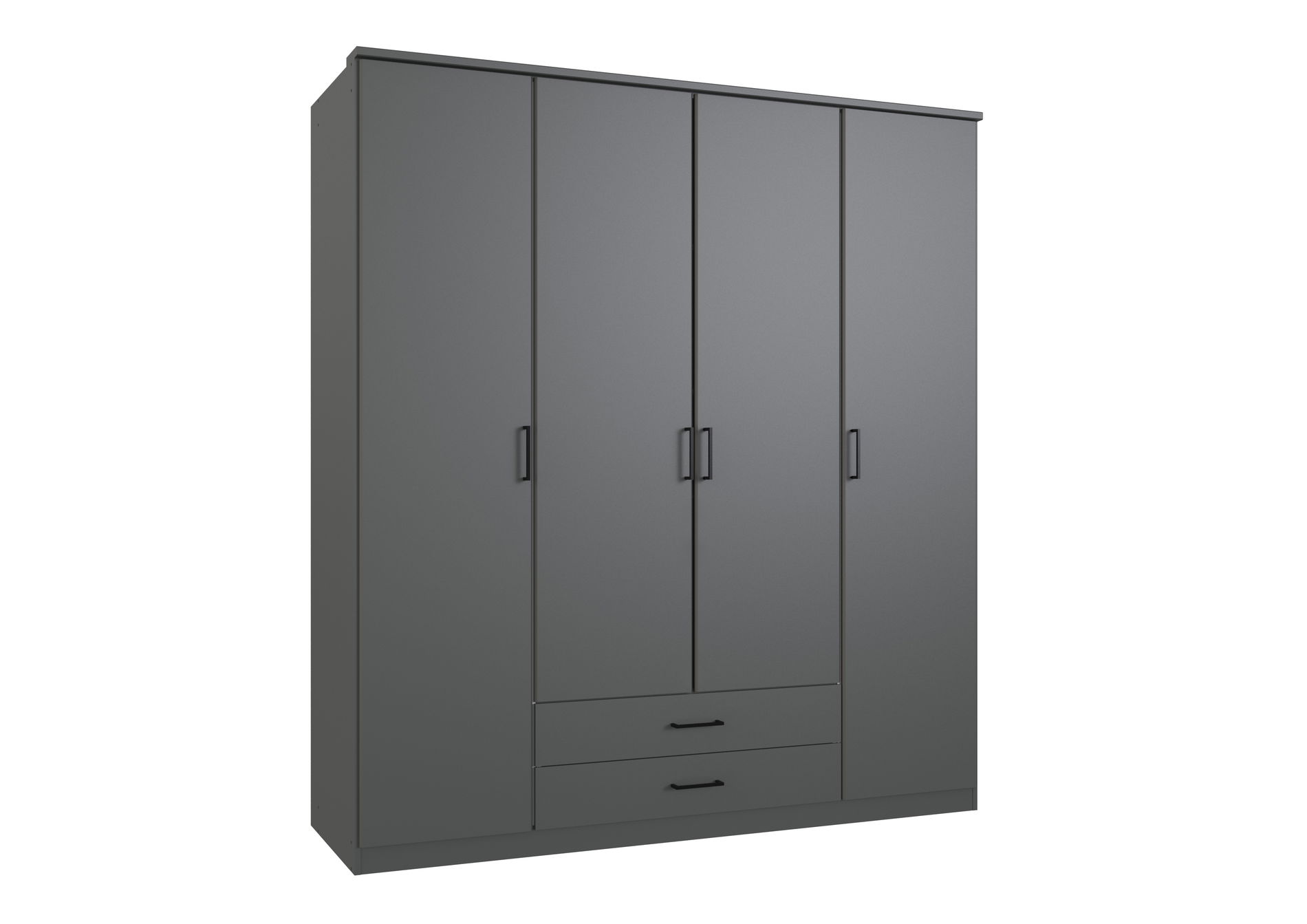 Wimex Stolpen Kleiderschrank 180 cm Grafit