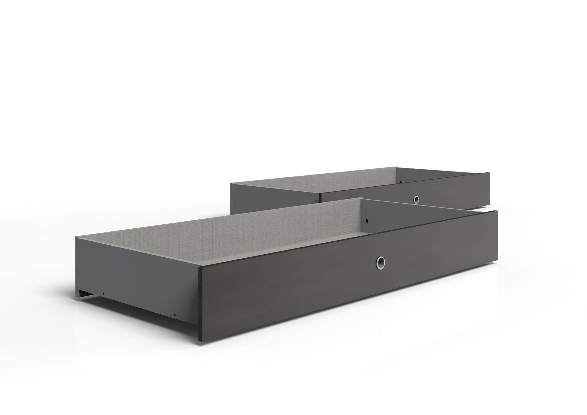 Wimex Sulzbach Bettschubkasten Paar Artisan-Eiche-Nachbildung/Raw steel