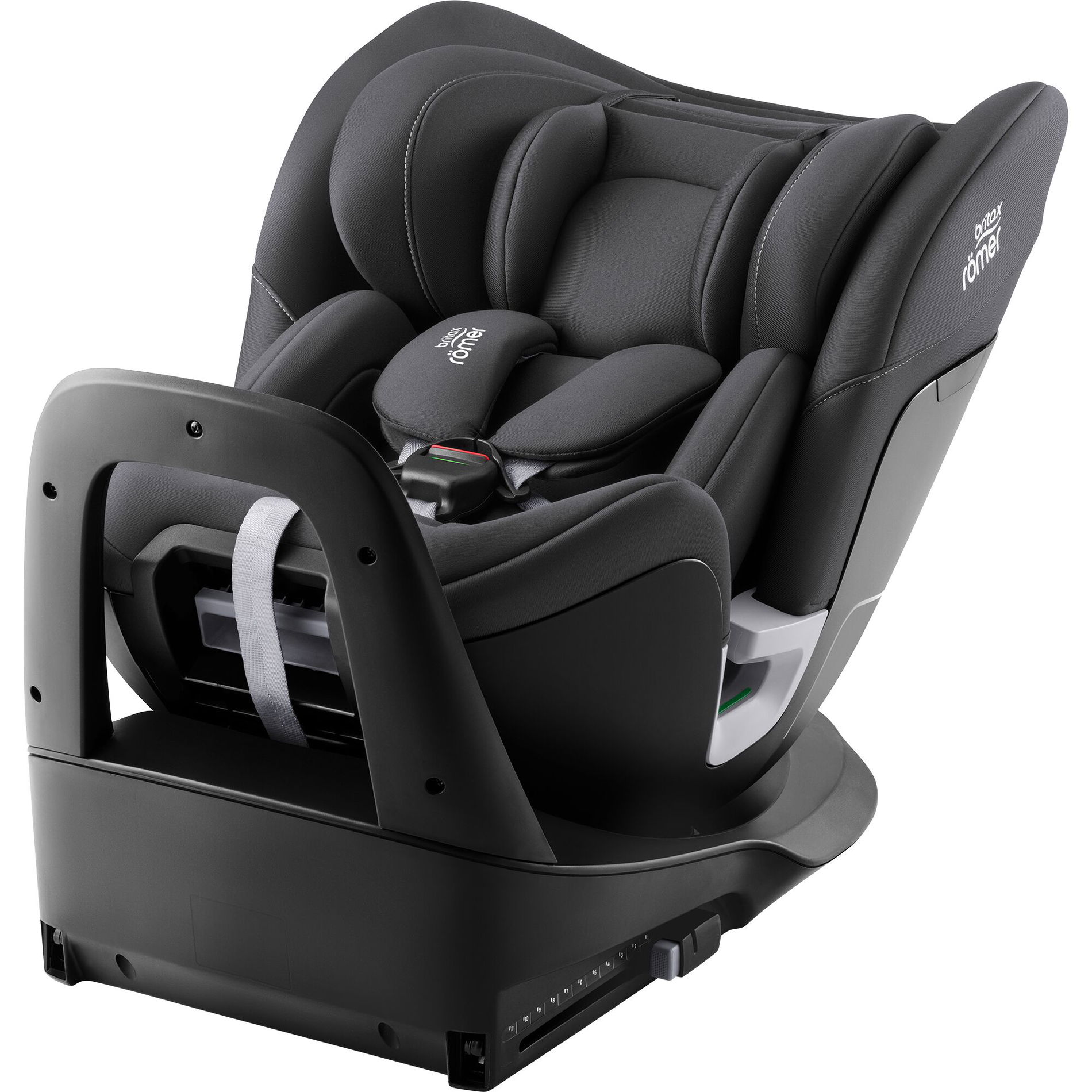 Britax Römer SWIVEL 2 Reboarder Kindersitz Midnight Grey