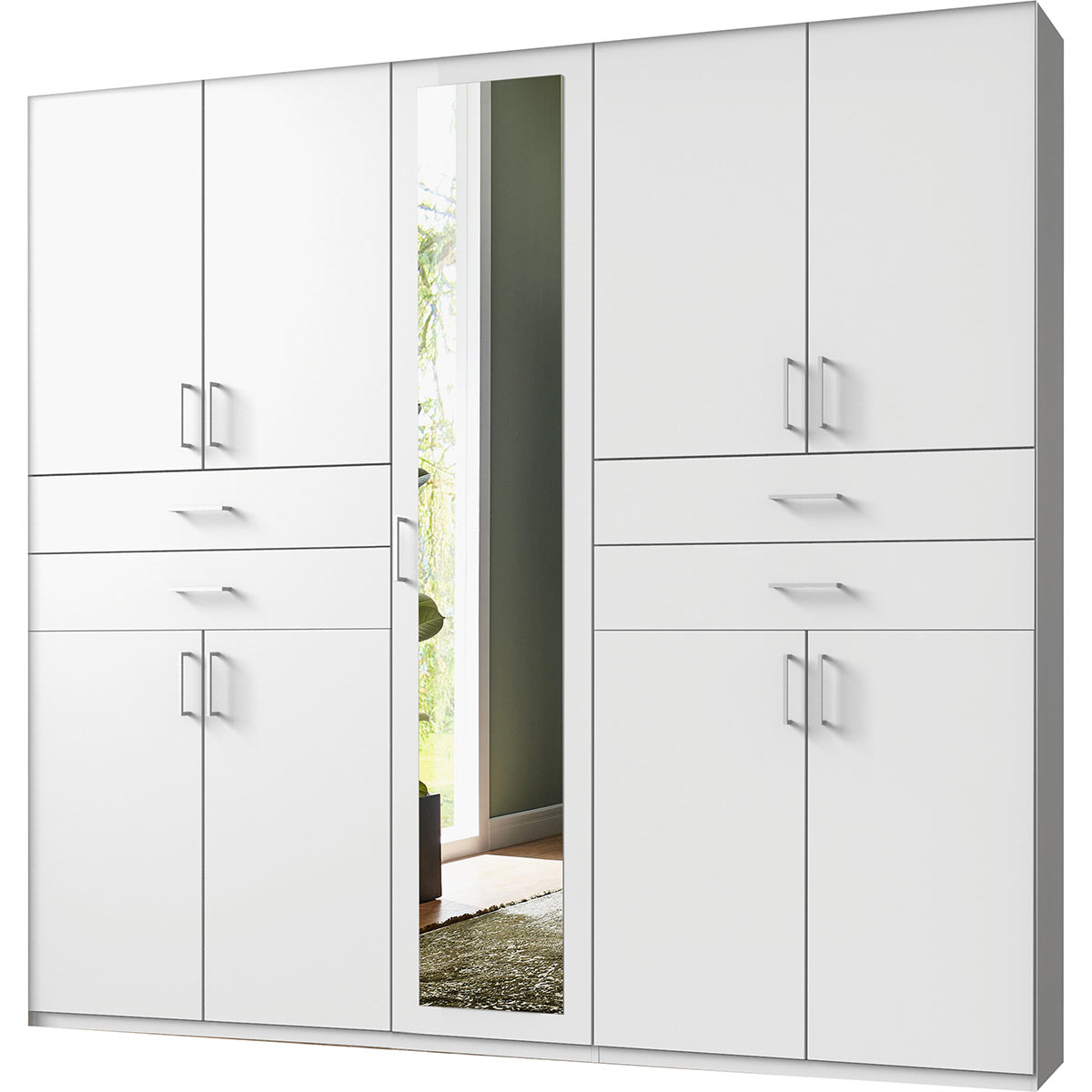 Wimex Taiga Kleiderschrank 225 cm Weiß