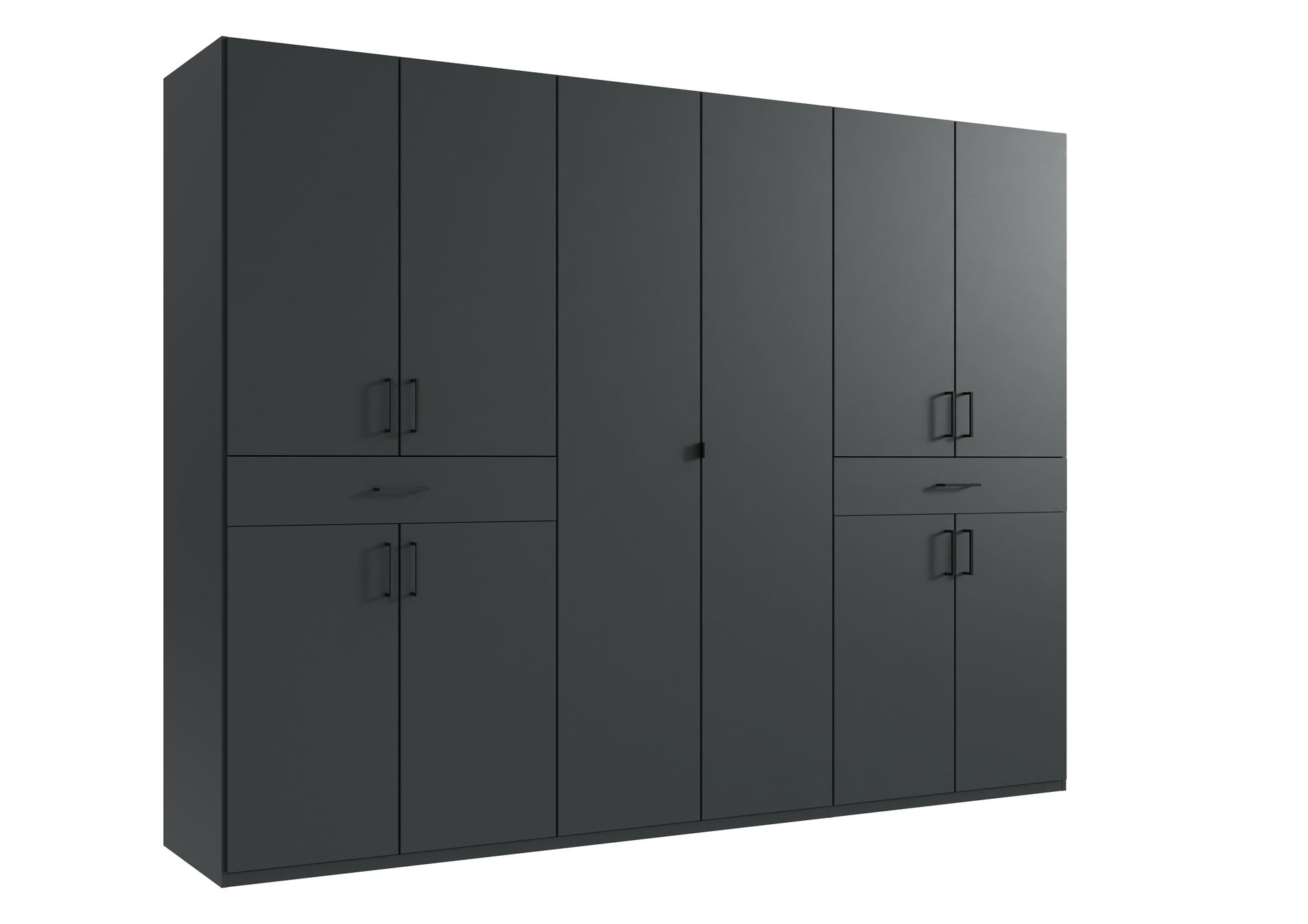 Wimex Tibet Kleiderschrank 270 cm Grafit