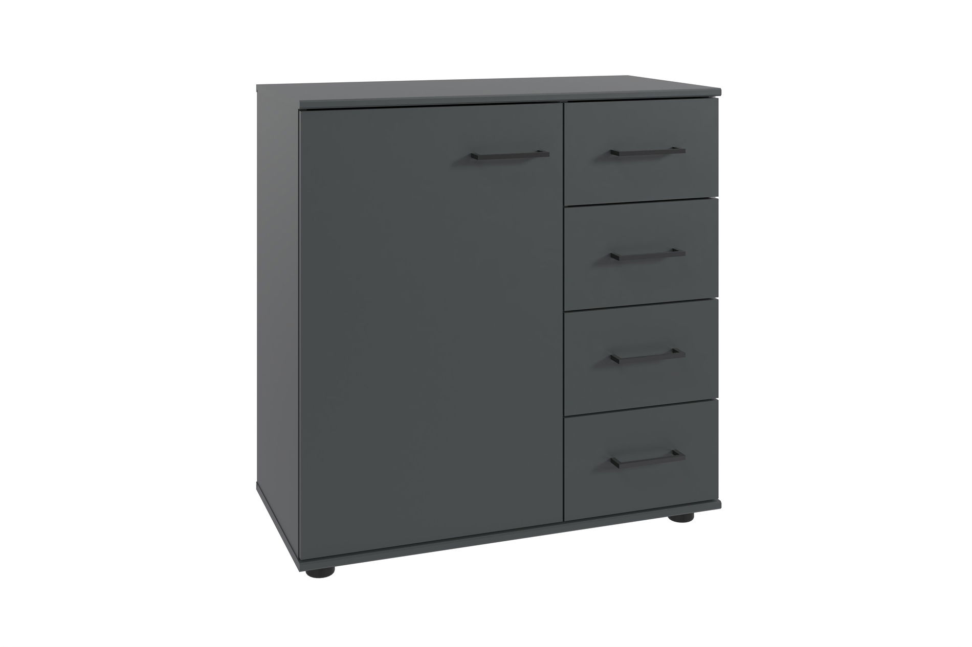 Wimex Tibet Kombikommode 1T 4S Grafit