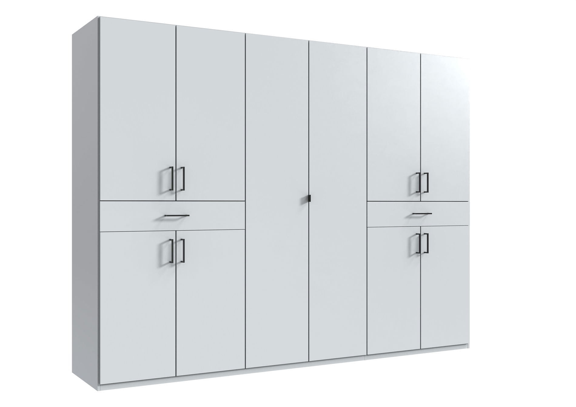 Wimex Tibet Kleiderschrank 270 cm Weiß