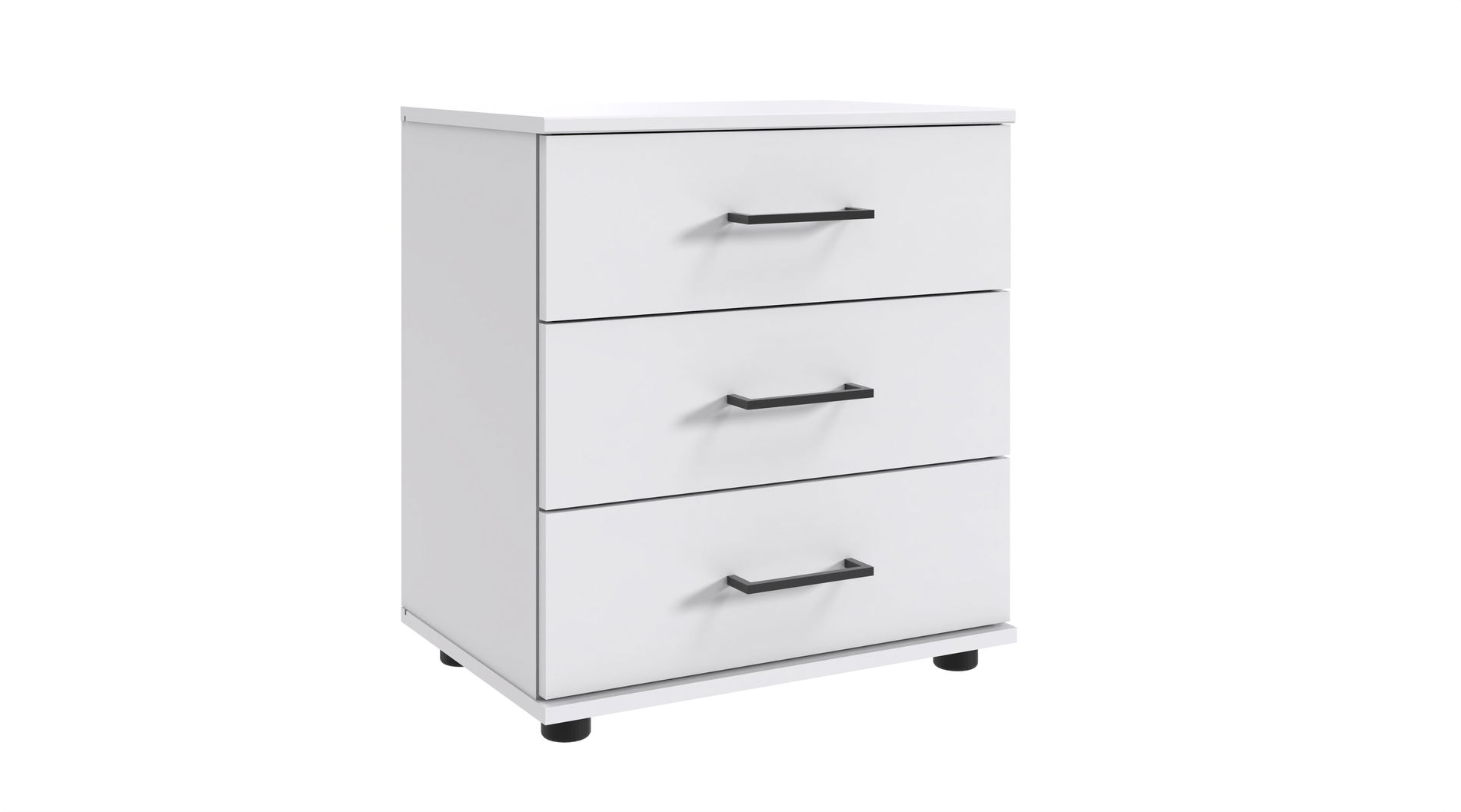 Wimex Tibet Nachtschrank 3S Weiß