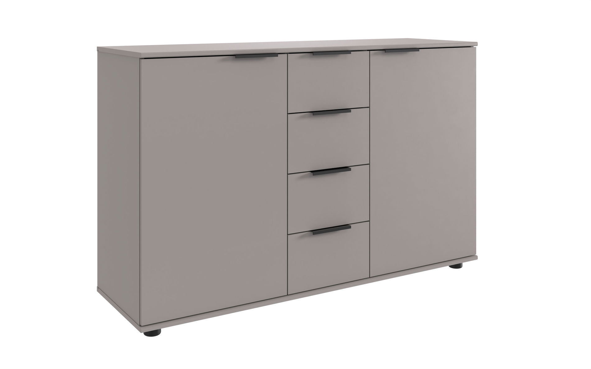 Wimex Tilburg Kombikommode 2T 4S Saharagrau