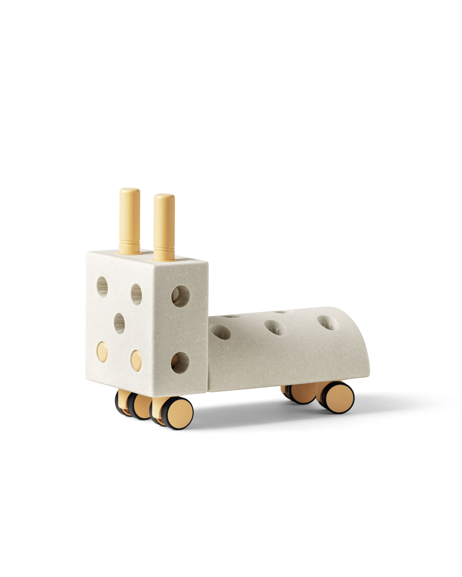 MODU Tiny Ride Sand Grey / Honey Yellow