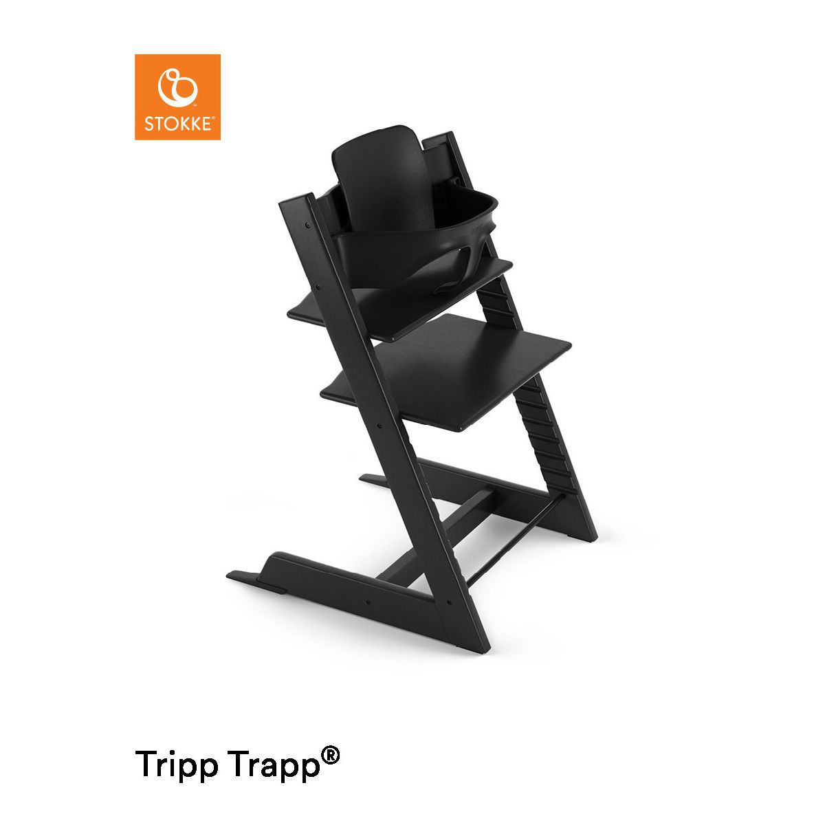 Stokke® Tripp Trapp® & Baby Set™ Farbe black