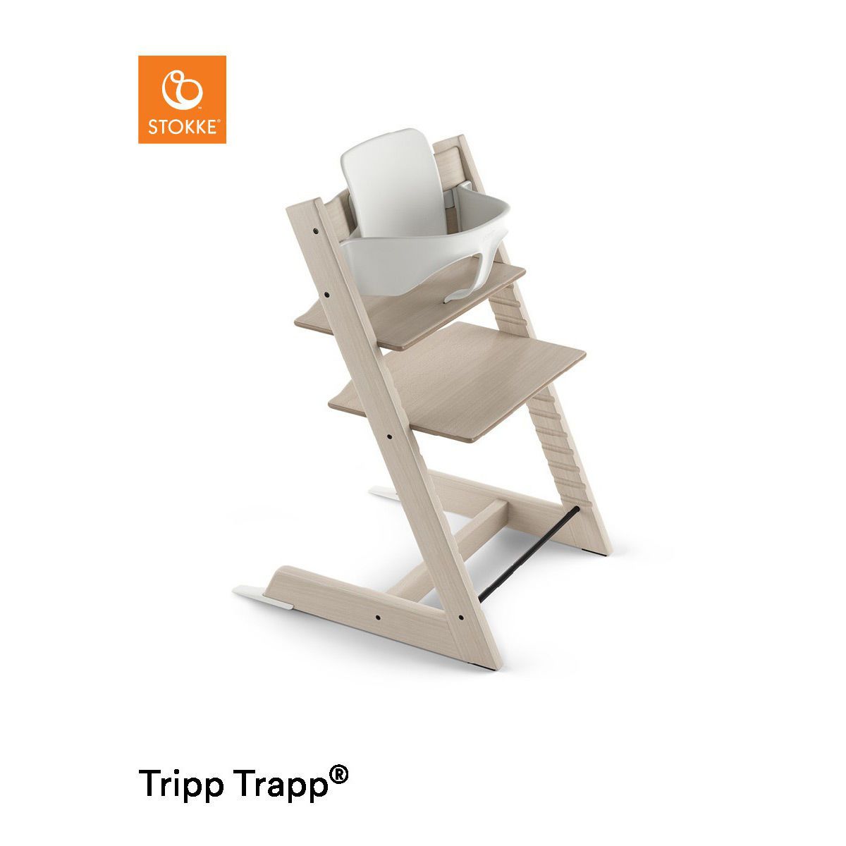 Stokke® Tripp Trapp® & Baby Set™ whitewash