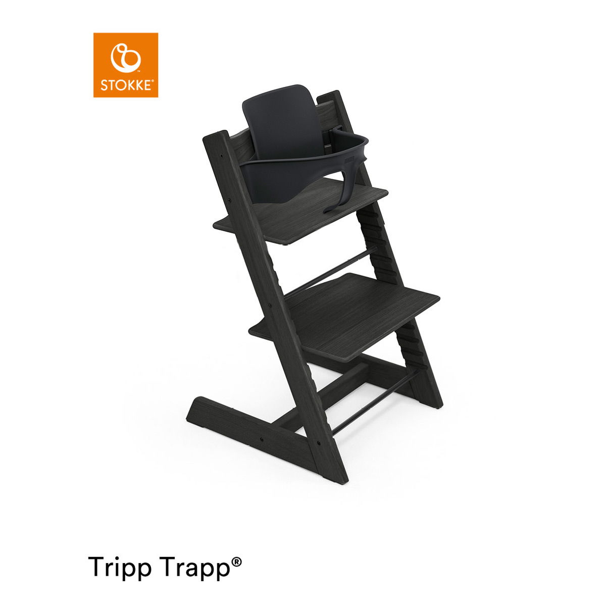 Stokke® Tripp Trapp® & Baby Set™ Oak Black