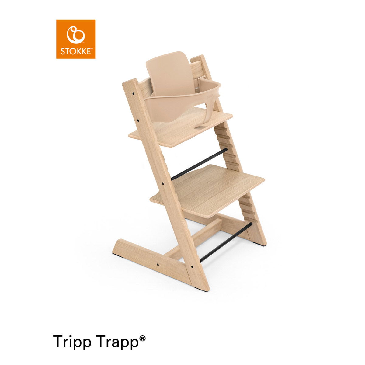 Stokke® Tripp Trapp® & Baby Set™ Oak Natural