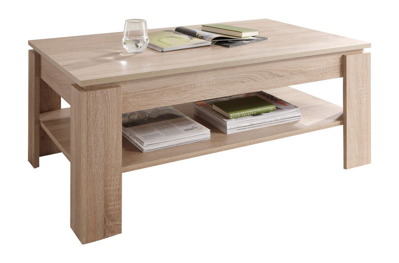 trendteam Universal Couchtisch Eiche San Remo Hell Melamin trendteam Universal Couchtisch Eiche San Remo Hell Melamin
