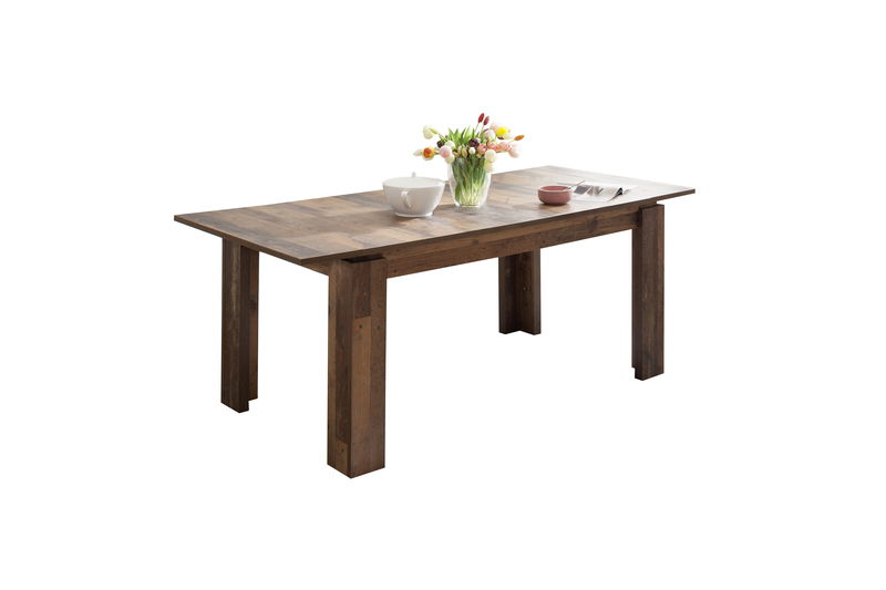 trendteam Universal Esstisch ausziehbar Old Wood Melamin trendteam Universal Esstisch ausziehbar Old Wood Melamin
