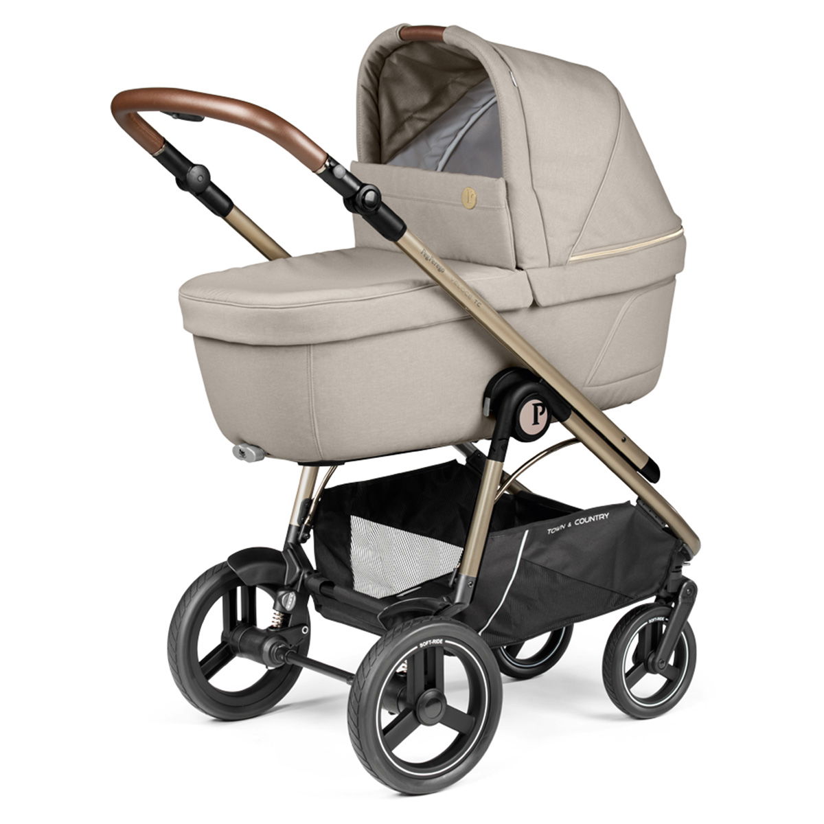 Peg Perego Veloce TC Kinderwagen Astral inkl. Culla Belvedere Babywanne