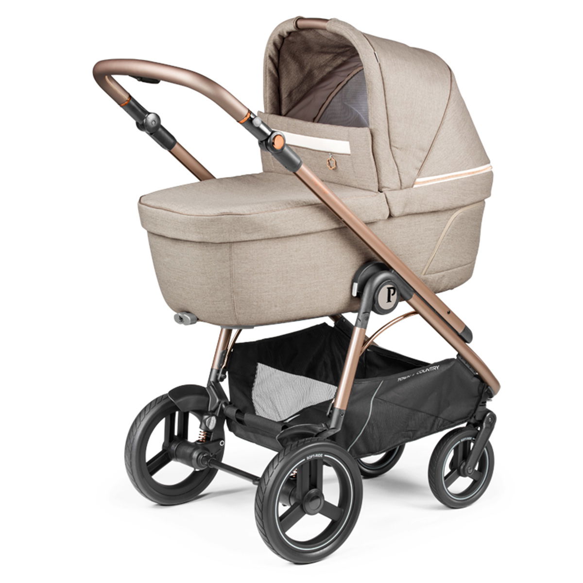 Peg Perego Veloce TC Kinderwagen Mon Amour inkl. Culla Belvedere Babywanne