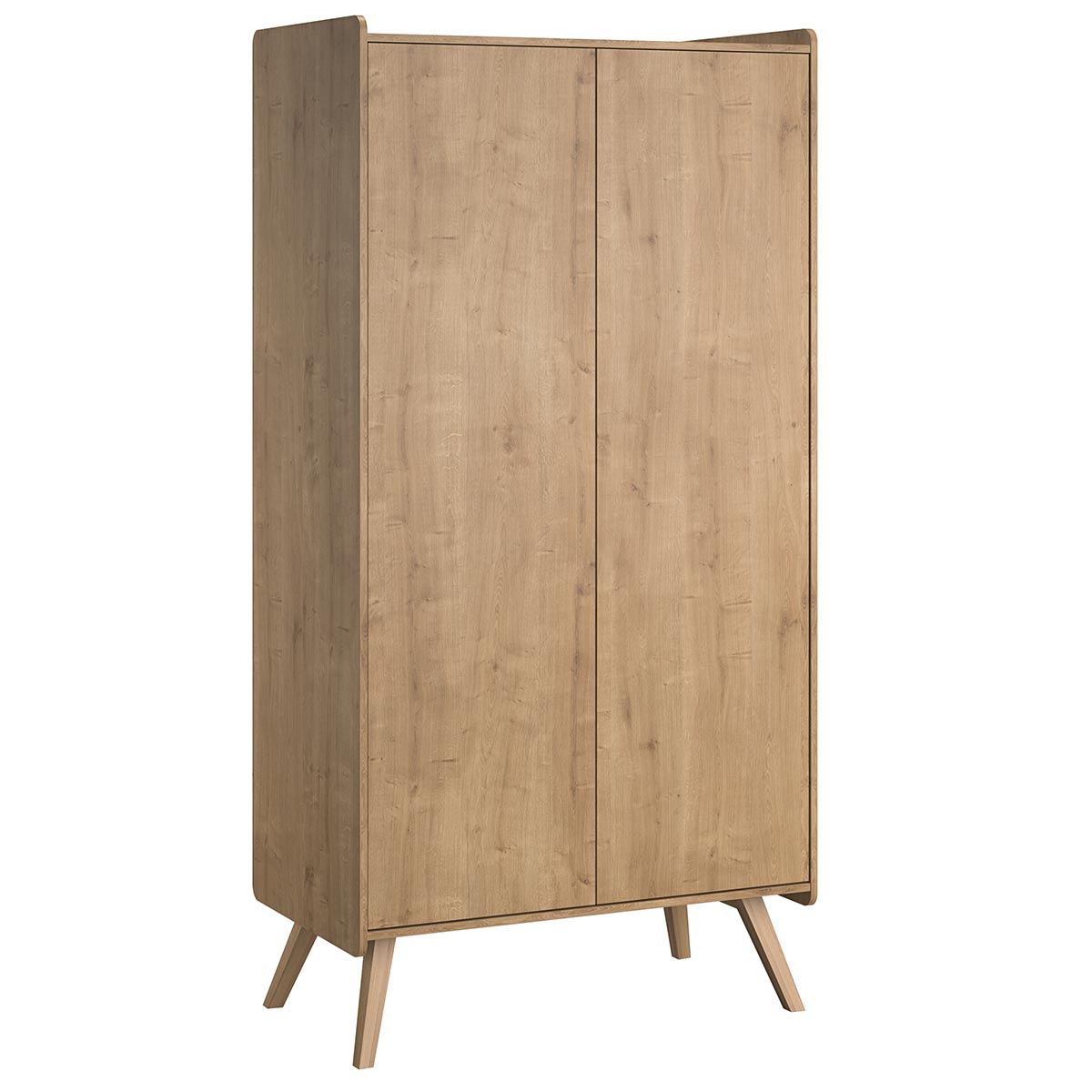 VOX Vintage Kleiderschrank 2T eiche