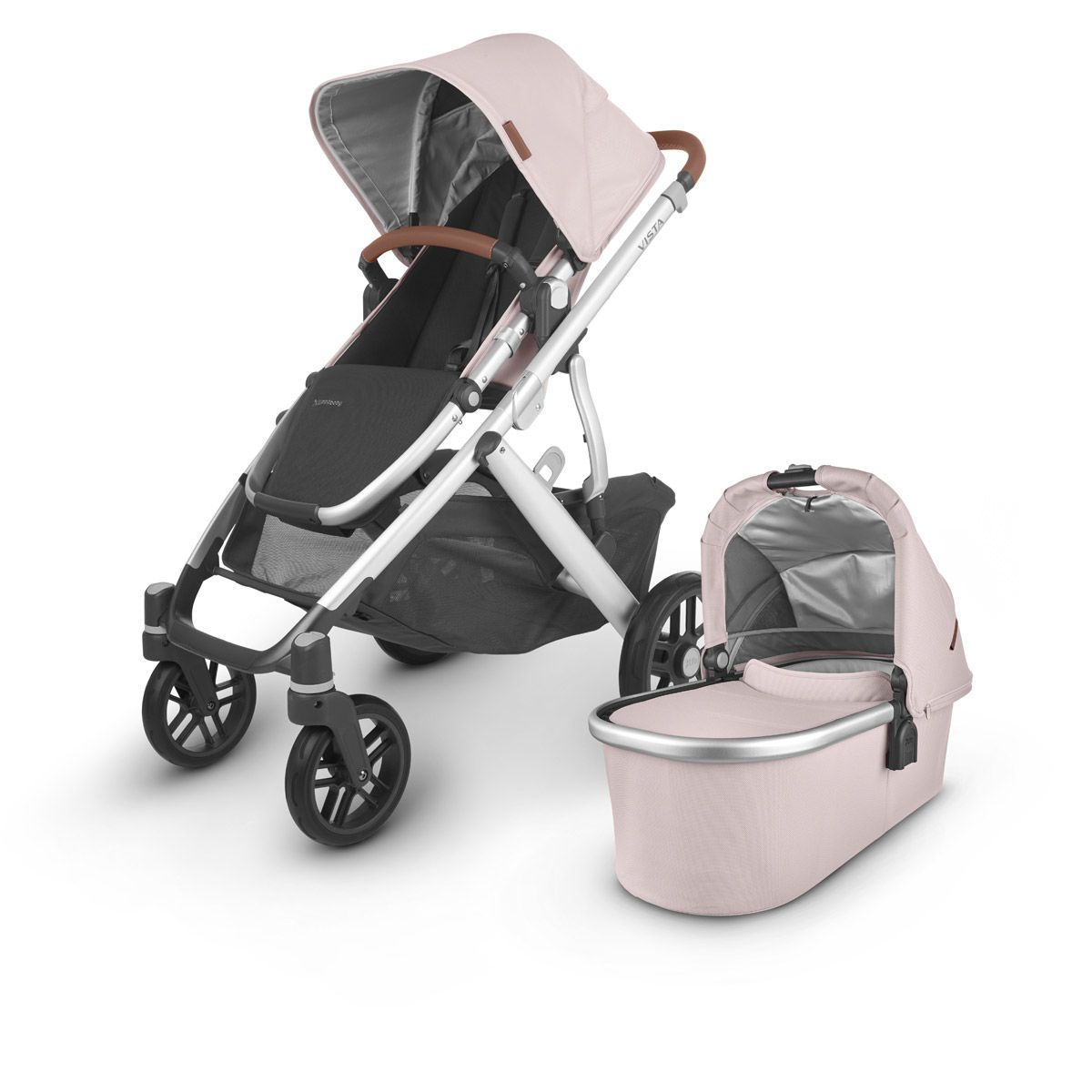 UPPAbaby Vista V2 Kinderwagen Alice dusty pink | mit Babywanne