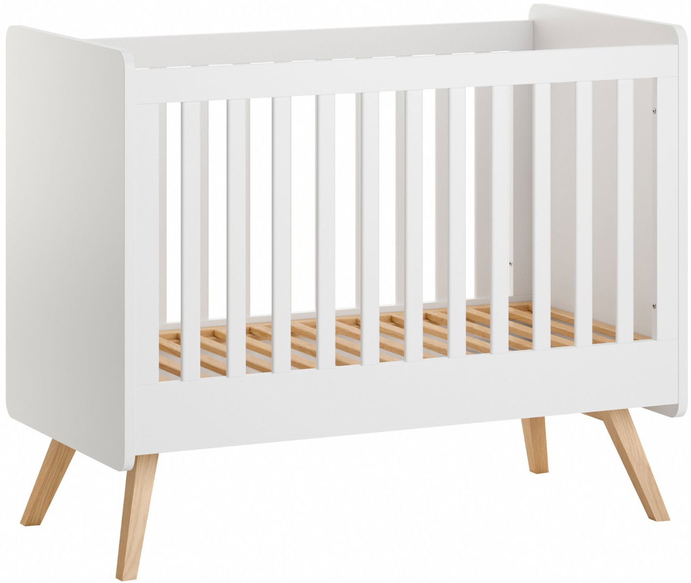 VOX Vintage - Kinderbett 60x120cm FR weiß/Eiche