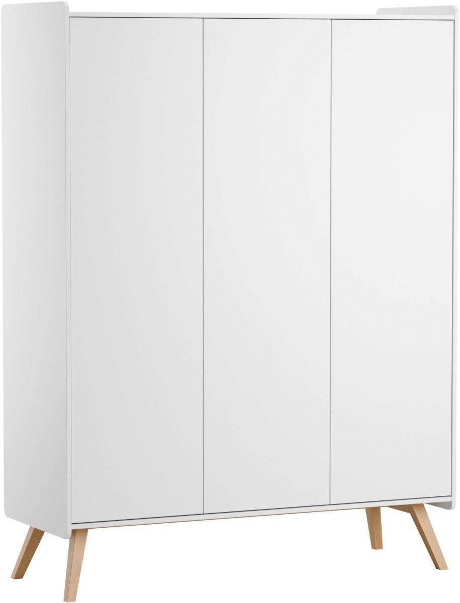 VOX Vintage - Kleiderschrank 3-türig FR Eiche/weiß