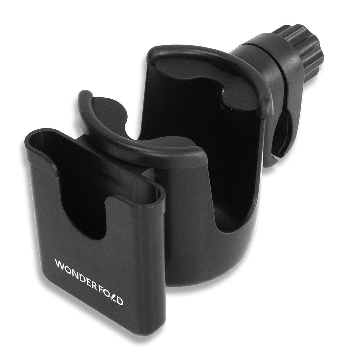 WonderFold 2-in-1 Becher- und Handyhalterung - schwarz