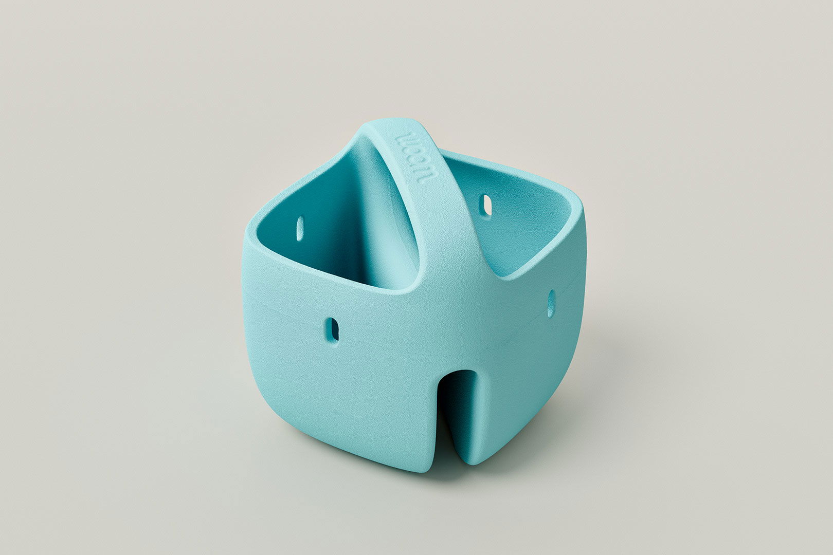 poptop woom POP Stifthalter & Fahrradkorb - blau