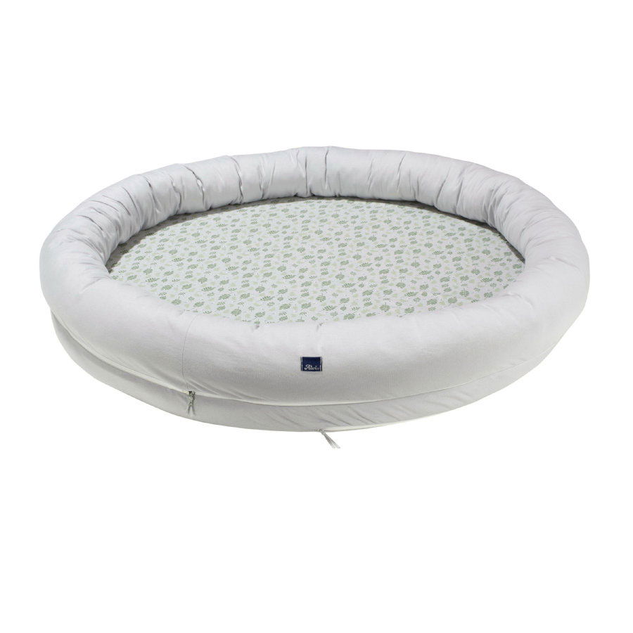Alvi Schlummer-Nestchen XL Drifting Leaves BIO-Baumwolle