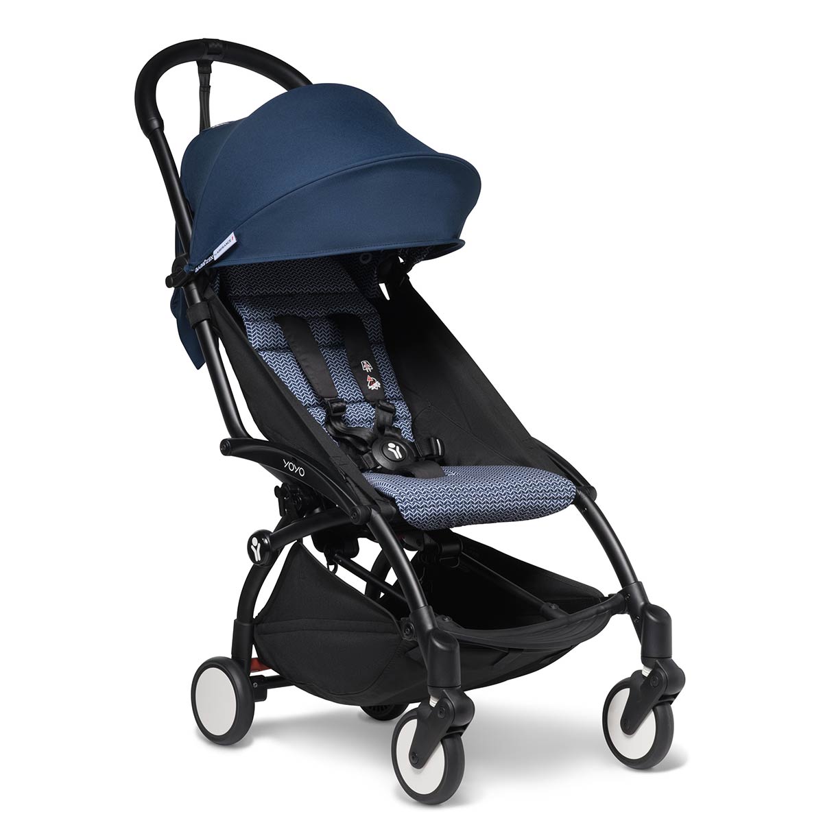 BABYZEN YOYO 6 Buggy Air France Blue Gestell Black