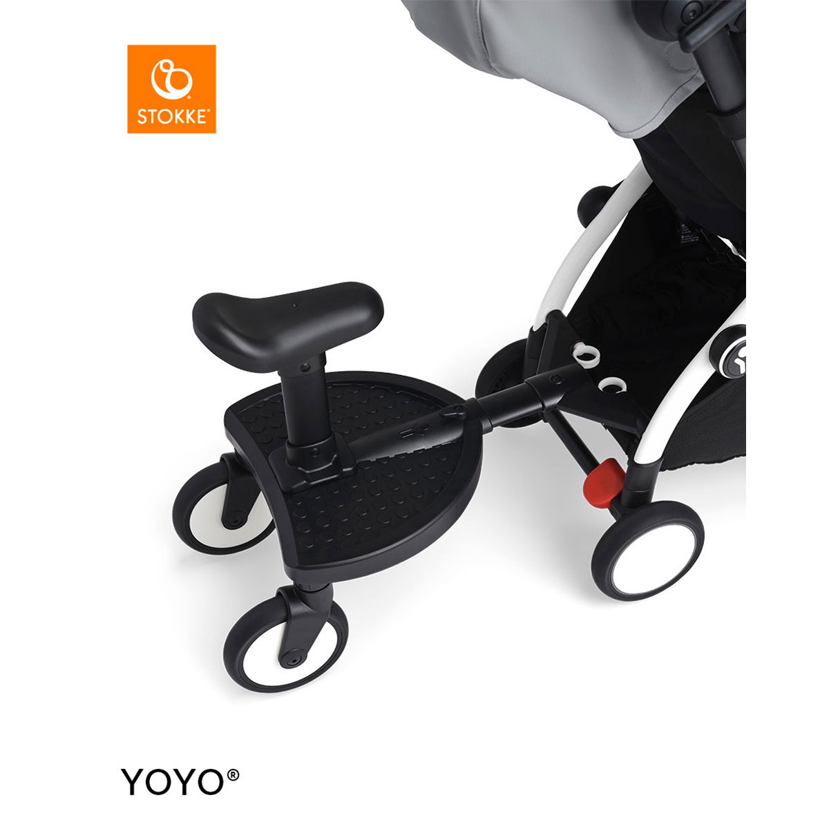 Stokke® YOYO Sitzboard - Schwarz