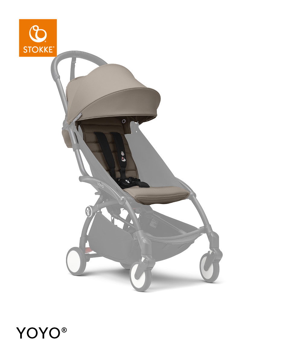 Stokke YOYO3 6+ Textilset Taupe