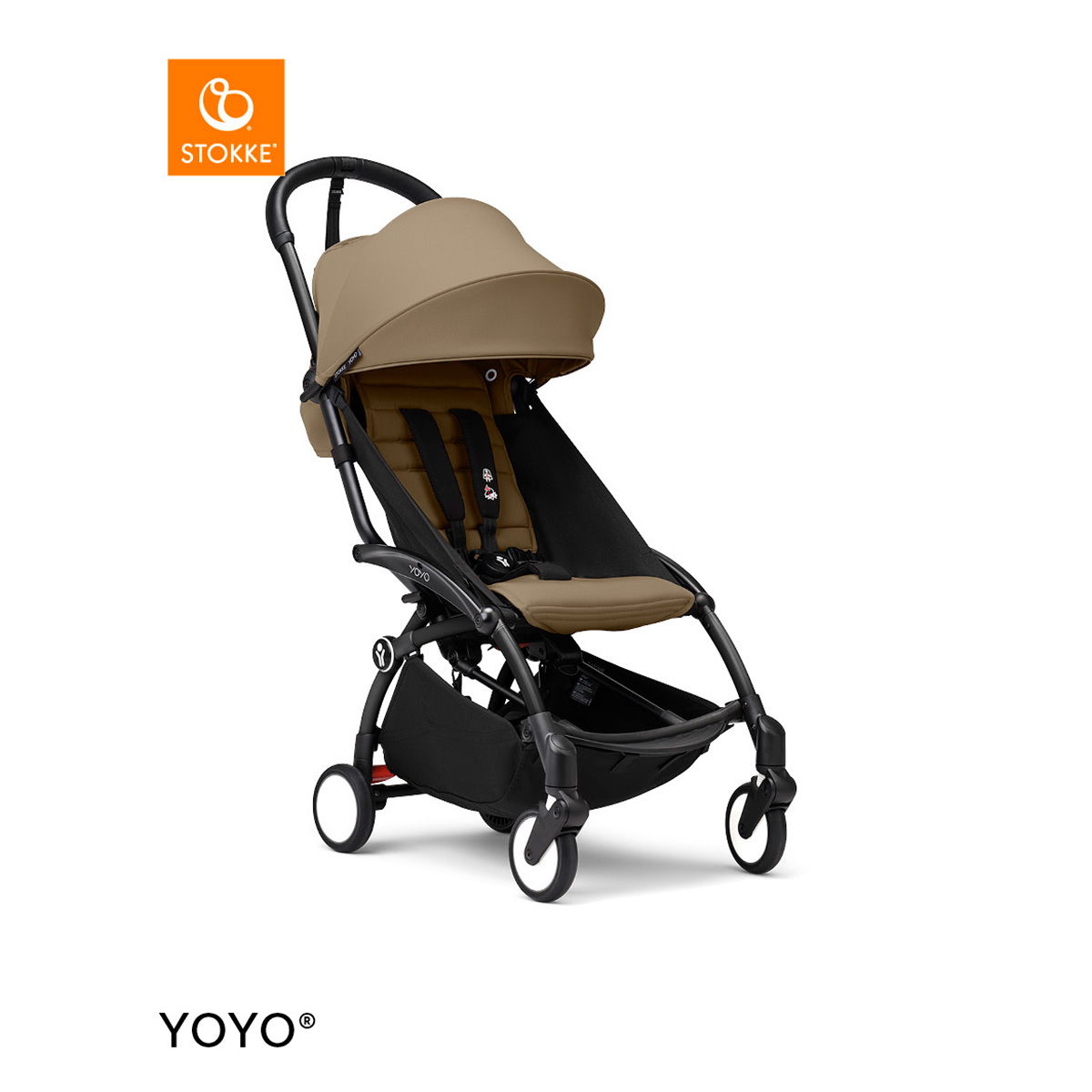 Stokke® Yoyo³ Buggy Toffee (schwarz)
