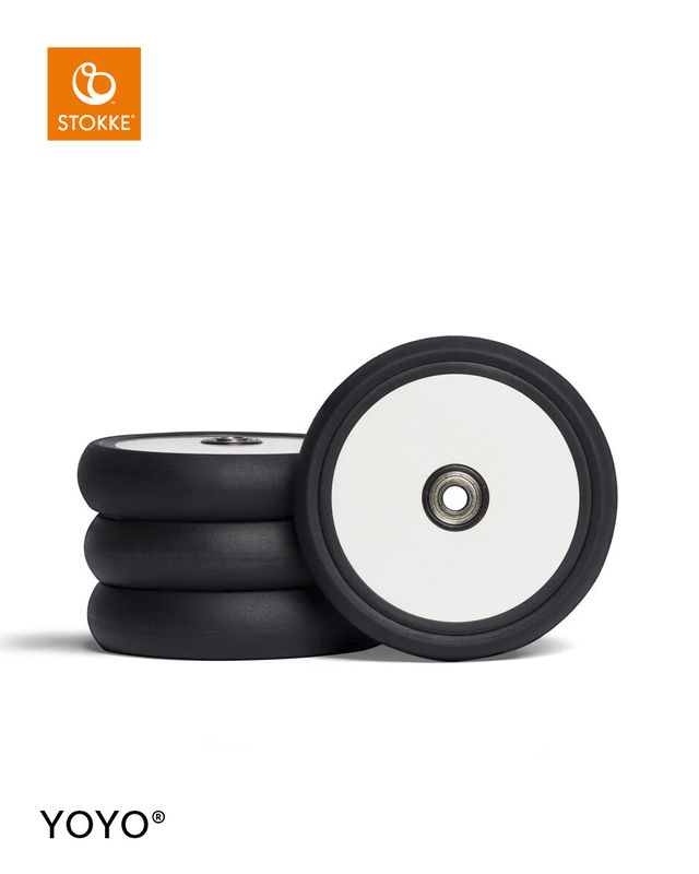 Stokke® YOYO Räderset - Schwarz Stokke® YOYO Räderset - Schwarz