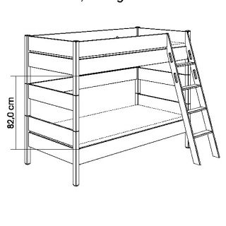 Etagenbett160-Leiter-schraeg