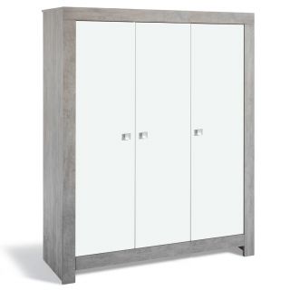 Schardt Kleiderschrank Nordic Driftwood/Weiss