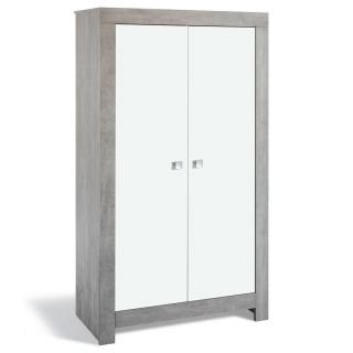 Schardt Kleiderschrank Nordic Driftwood/Weiss