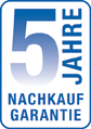 5 Jahre Nachkaufgarantie