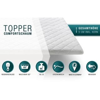 Meise Möbel Comfort-Schaum-Topper