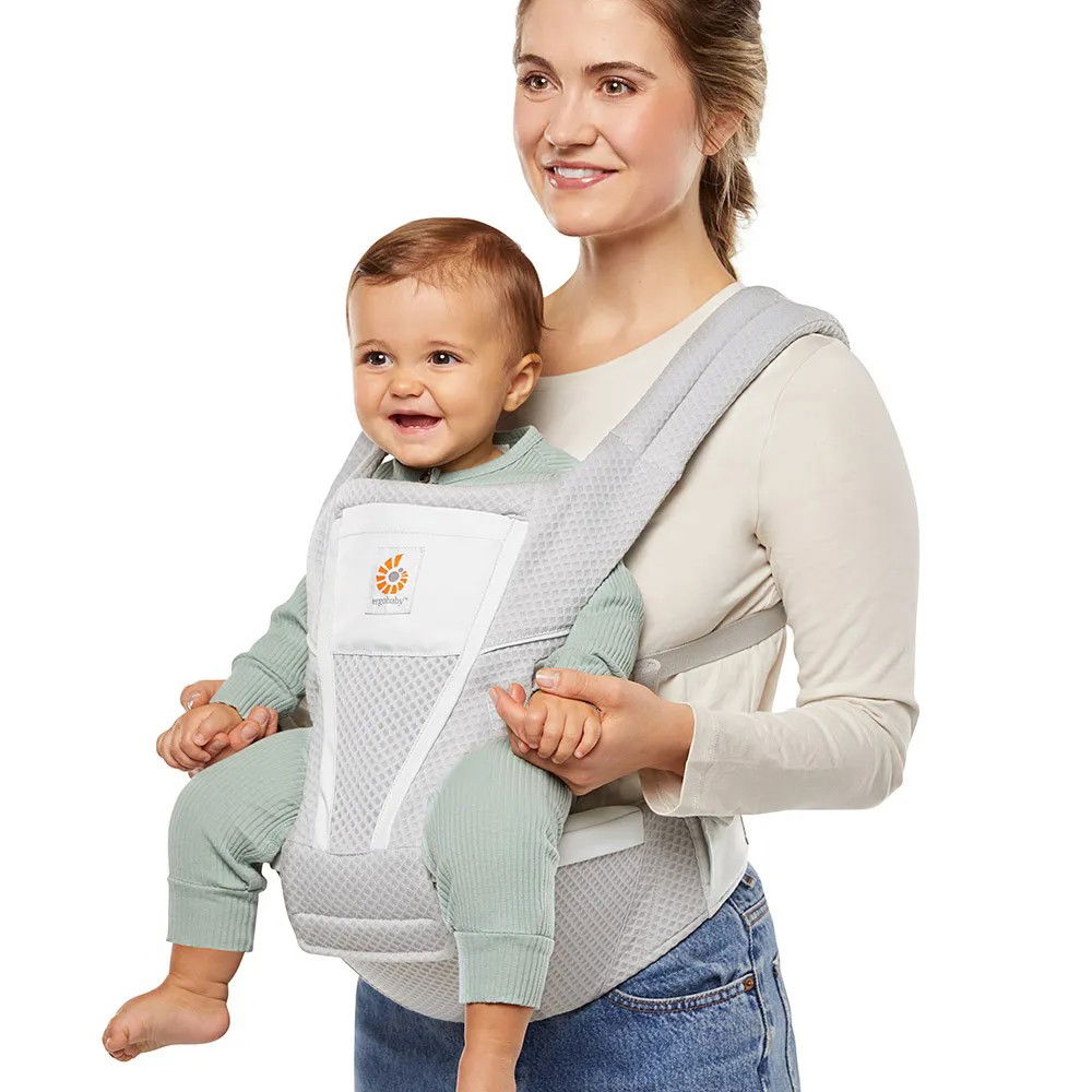 Fronttrageweise - Ergobaby Alta Hüftsitz Babytrage